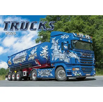 Kalendář SPEKTRUM GRAFIK Nástěnný kalendář Trucks 2026