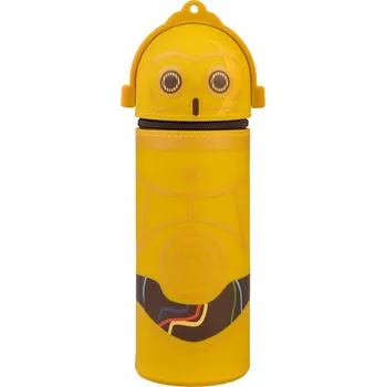 Penál Školní pouzdro na tužky Star Wars Hvězdné Války Gumové Tubové pro děti