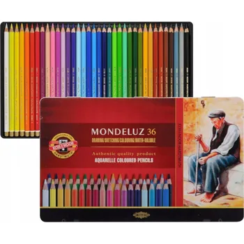 Výtvárné potřeby Pastelky Koh-I-Noor Mondeluz 36