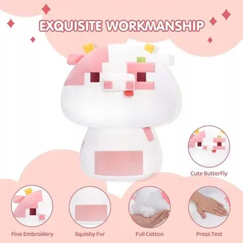 plyšák PLYŠOVÁ HRAČKA KROWA PLYŠOVÝ MAZLÍČEK PŘÍTULNÍČEK 36 CM MEWAII