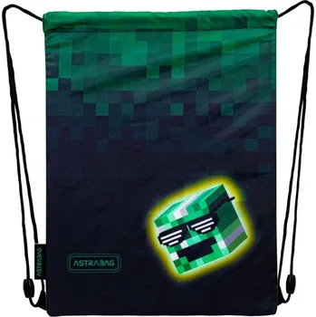 Školní sáček Sáček na přezůvky AstraBAG PIXEL HERO, AD1, 507024049