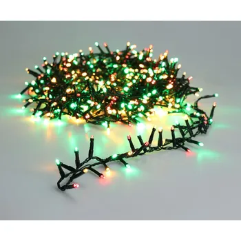 Vánoce Světelný řetěz 800 LED barevný, délka 16 m, venkovní. použití, 230V