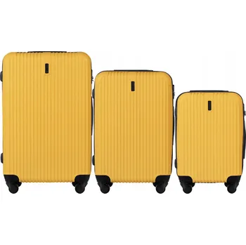 Wings Sada pevných kufrů ABS TR058-3KPL 97 l