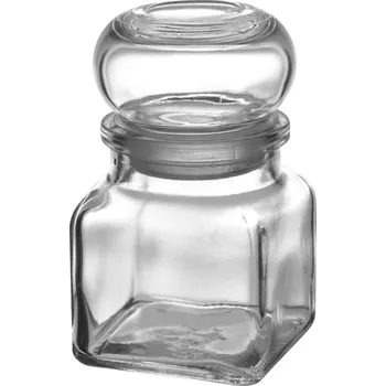 Dóza na potraviny Zavařovací Sklenička Aromi - Black Red White