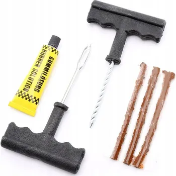 Sada na opravu pneumatiky OPRAVNÁ SADA NA PNEUMATIKY PNEUMATIKY KOLA RYCHLÁ OPRAVA