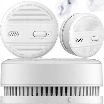 Bezpečnostní detektor HLÁSIČ KOUŘE DETEKTOR S AKUSTICKÝM ALARMEM SPOLEHLIVÝ A CITLIVÝ