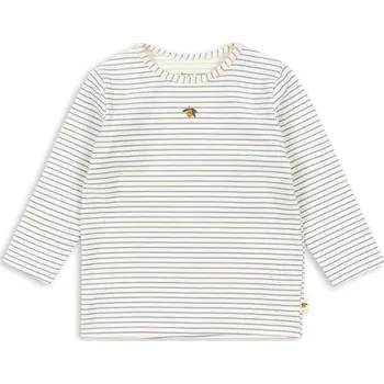 Kojenecké tričko s dlouhým rukávem Konges Sløjd BASIC BLOUSE GOTS KS103701.9BYA modrá 05X, vel. 98