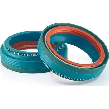 simeringy do přední vidlice (FOX 36 mm, all 2015-2023, DC), SKF (zeleno-červené)