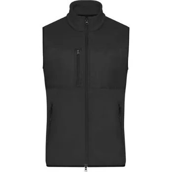 Pánská bunda DAIBER JN 1310 / Pánská fleecová vesta - black/black XXL