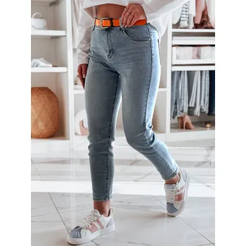 Dámské džíny slim fit FITONIC Dstreet UY2450 Barva: Modrá - světle, Velikost: XS