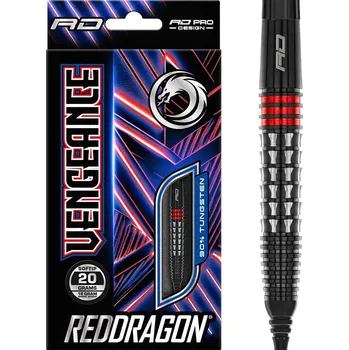 Red Dragon šipky Vengeance Red soft 20g