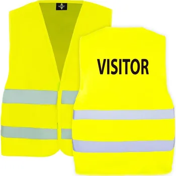 reflexní vesta KORNTEX HI-VIS KX200 PASSAU / Reflexní vesta "Visitor" - yellow M/L