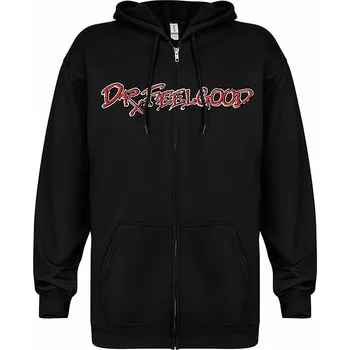 Pánská móda Motley Crue mikina, Dr. Feelgood Logo Zipped BP Black, pánská S