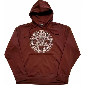 Pánská mikina Black Sabbath mikina, Henry Pyramid Emblem Brown, pánská M