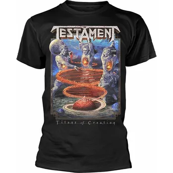Testament tričko, Titans Of Creation BP Black, pánské XL