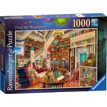 Dětské zboží RAVENSBURGER Puzzle Fantastické knihkupectví 1000 dílků
