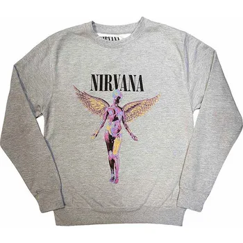 Pánská mikina Nirvana mikina, In Utero SW Grey, unisex S