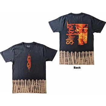 Pánské tričko Slipknot tričko, The End So Far Tribal S Bleach Wash BP Black, pánské S