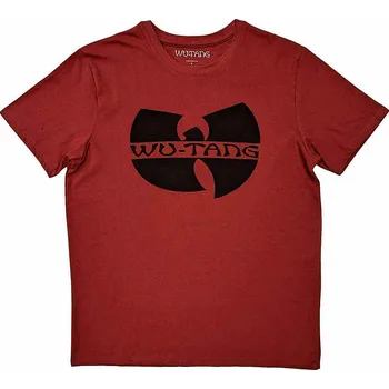 Pánská móda Wu-Tang Clan tričko, Logo Red, pánské XL