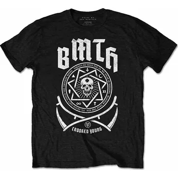 Pánská móda Bring Me The Horizon tričko, Crooked Young Black, pánské M