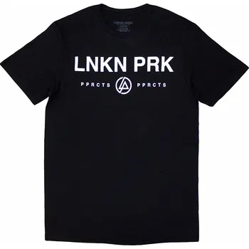 Pánská móda Linkin Park tričko, Papercuts Black, pánské S