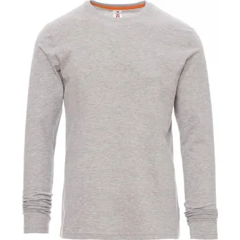Pánské tričko PAYPER PINETA MELANGE 001104-0364 / Pánské triko s dlouhým rukávem - melange grey XS