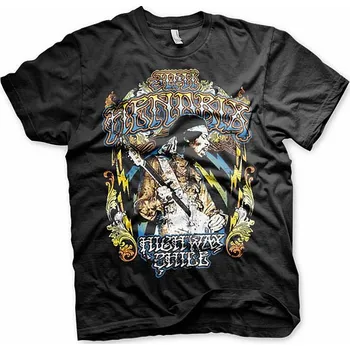 Pánské tričko Jimi Hendrix tričko, Lightning, pánské S