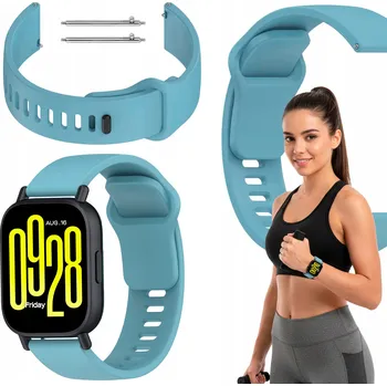 Řemínek na hodinky Řemínek Polax pro Xiaomi 22mm modrý