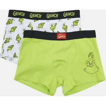 Sinsay - Sada 2 boxerek Grinch - vícebarevná - 735EL-MLC - 735EL-MLC-S
