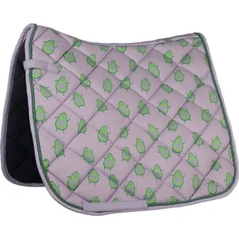 Všestranná podsedlová dečka HKM Naples lilac/green VS