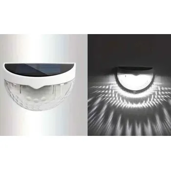 Vánoční dekorace Dekorační solární světlo LED, studená bílá, 2ks