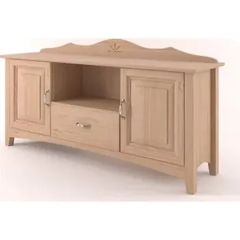 Televizní stolek Interier-Stejskal | TV stolek Castello masiv dub D31 - Castello dekory Dub ořech