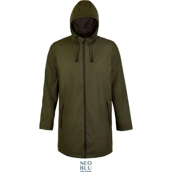 NEOBLU 3174 ANTOINE MEN / Pánská nepromokavá vosková bunda - deep khaki 4XL