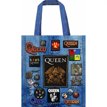 Nákupní taška Queen nákupní taška Eco PES 40x40 cm/260g, Crest Multicolor