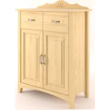 Komoda Interier-Stejskal | Komoda Castello masiv borovice S23A - Castello dekory Olše světlá