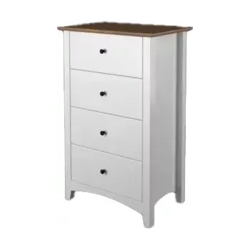 Komoda Interier-Stejskal | Komoda Castello Soft masiv borovice S24 - Castello dekory Bílá lak