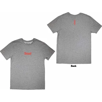 Pánská móda Slipknot tričko, Mini Logo BP Grey, pánské XL