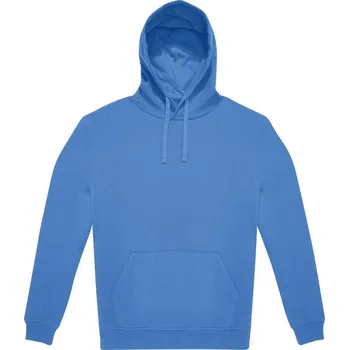 Pánská mikina B&C Pánská, unisex mikina s kapucí Hoodie Barva: Modrá karibik, Velikost: XXL