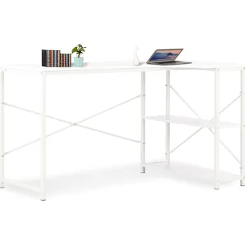 Psací stůl zahrada-XL PC stůl bílý 120 x 72 x 70 cm 20262