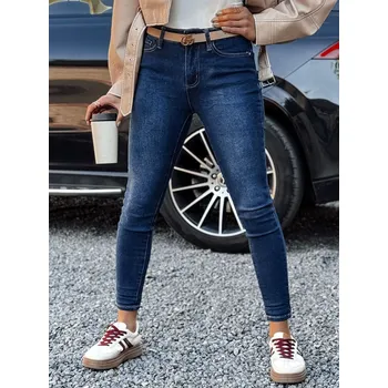 Dámské džínové kalhoty FALERIS Dstreet UY2254 Barva: Modrá - světle, Velikost: 36