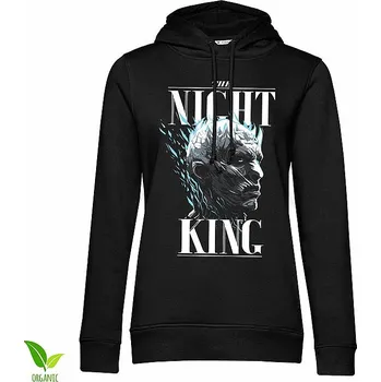 Dámská mikina Hra o trůny mikina, The Night King Girls Black, dámská L