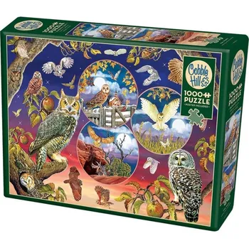 Dětské zboží COBBLE HILL Puzzle Soví kouzla 1000 dílků