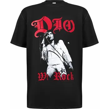 Pánské tričko DIO tričko, Ronnie James Dio Black, pánské XL