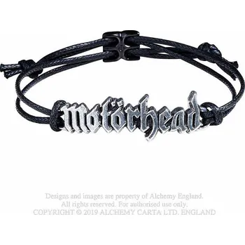 Náramek Motorhead náramek s posuvníkem do max 25 cm, Logo 16x53x6 mm 14 g
