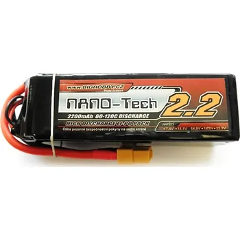 Li-pol baterie 2200mAh 4S 60C (120C) Bighobby-NANO Tech