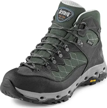 Pracovní obuv CANIS BESTARD 3350 GRAVITY MID / Trekingová kotníková obuv - zelená/šedá 45