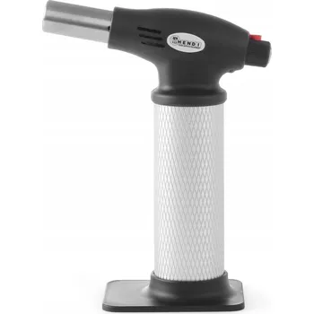 Flambovací pistole PLAMENNÁ CUKRÁŘSKÁ PISTOLE HOŘÁK BRULEE S PODSTAVCEM HENDI