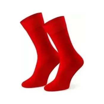 Pánské ponožky Pánské ponožky Steven 063 - 41-43 / červená