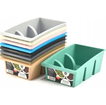 Úložný box Semlos 4-patrový organizér na koření, regál na koření, organizér