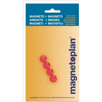 MAGNETOPLAN MAGNETICKÉ ŠPENDLÍKY, MAGNETICKÉ KULIČKY 14mm 4ks